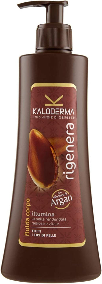 Kaloderma - Fluida Corpo, Con Olio Di Argan , 400 Ml
